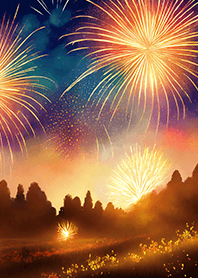 Beautiful Fireworks Theme#263