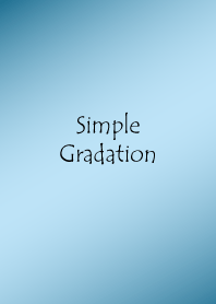 Simple Gradation -GLOSSY BLUE 5 Ver2-