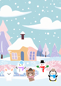 Kawaii scandinavian style(Winter-832)