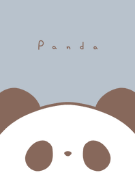 ぱんだ。ブルーベージュ。