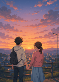 Twilight City Sunset Promise