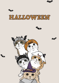 meow's halloween2 - dark beige .jp