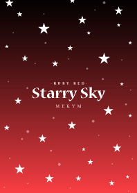 - Starry Sky Ruby Red -