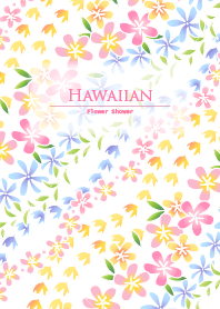 Hawaiian Flower Shower for World