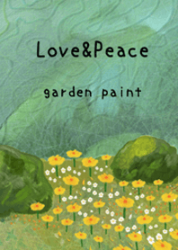 Oil painting art [garden paint 149]