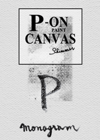 P on Canvas -Paint-