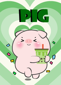 Pig  Like Green Color Theme