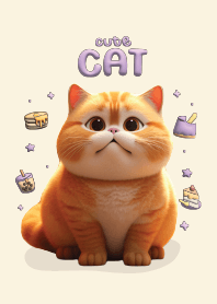 Cat Orange Cute!