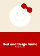 Red and Beige Smile.