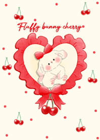 Fluffy bunny cherry (red)