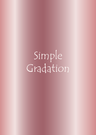 Simple Gradation -GLOSSY PINK-