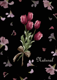 チューリップ・ブーケ・レッド