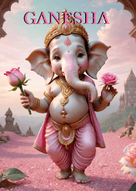 Pink Ganesha wealth & Rich Theme