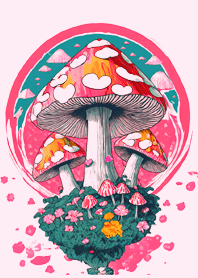 POP ART_mushroom09
