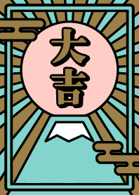 Dai-kichi/Mount Fuji/ Mint x Gold