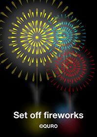 Set off fireworks:1