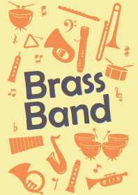 Wind music brass band