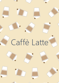 Caffe Latte <NavyBlue&Beige>