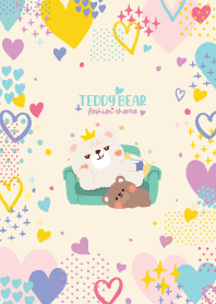 Teddy Bears Heart Cutie