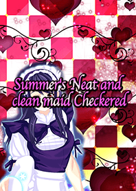 Summer's Neat and clean maid Checkered