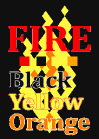 Color Wall Series Black & Yellow No.01