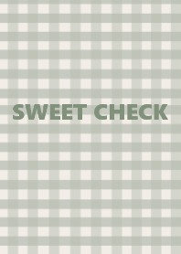 =SWEET CHECK= beigegreen
