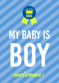 MY BABY IS BOY style