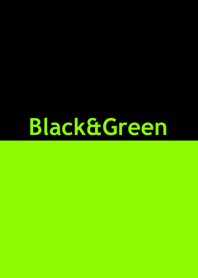 Simple Green & Black no logo No.9-5