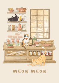 貓貓宇宙的雜貨麵包店