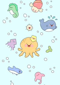 swimming sea animals