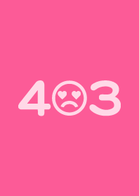 HTTP-403 forbidden (PINK)