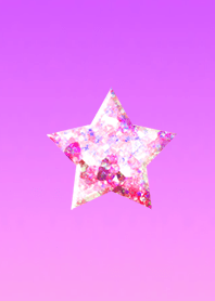 Pink Crystal Star