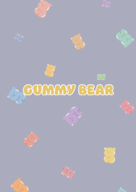 yammy gummy bear2 / mist purple