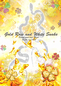 Gold Rose and White Snake3