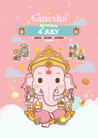 Ganesha x July 4 Birthday