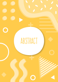 Abstract Flat Golden Tainoi