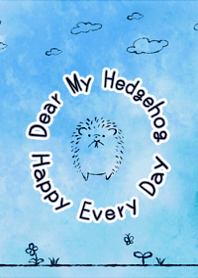 Dear My Hedgehog (blue2)