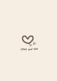 Heart and cat theme made by me
