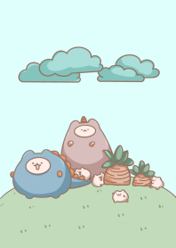 馬鈴薯-恐龍派對