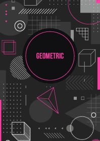 Geometric Black 30