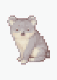 코알라 픽셀 아트 테마 BW 01