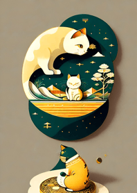 Kucing Kemakmuran Tahun Baru 56