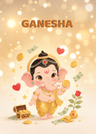 Ganesha-wealth, prosperity,Rich (JP)