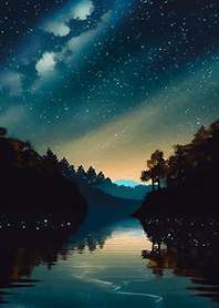 Calm night scene/688