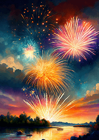 Beautiful Fireworks Theme#535