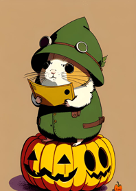 Halloween Hamster 8bB49C