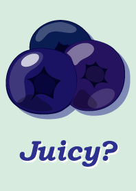 Juicy blueberry
