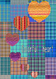 Colorful heart 13
