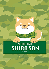 SHIBAINU SHIBASAN -camouflage-