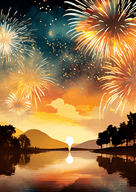 Beautiful Fireworks Theme#451